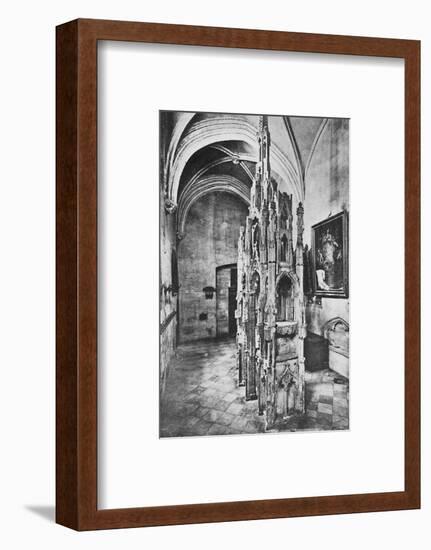 'Interior Tomb of the Pope Jean XXII', c1925-Unknown-Framed Photographic Print