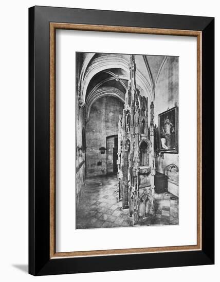 'Interior Tomb of the Pope Jean XXII', c1925-Unknown-Framed Photographic Print