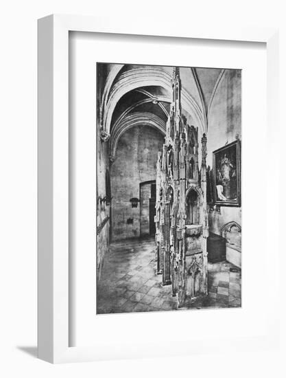 'Interior Tomb of the Pope Jean XXII', c1925-Unknown-Framed Photographic Print