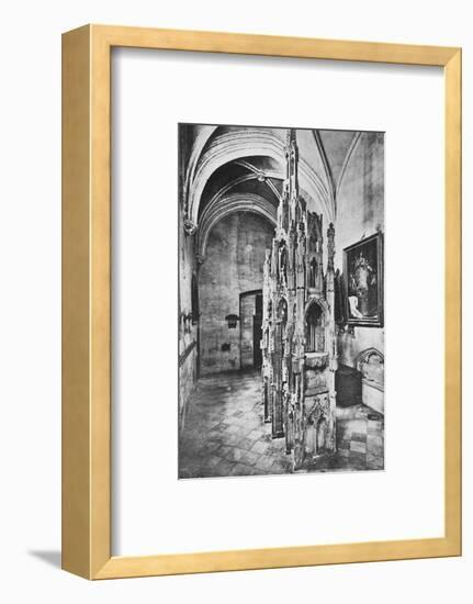 'Interior Tomb of the Pope Jean XXII', c1925-Unknown-Framed Photographic Print