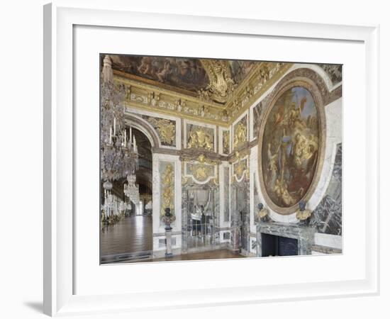 Interior View, Flats, the Salon De La Paix in 1999-null-Framed Giclee Print