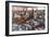 Interior View of a Salmon Cannery - Bellingham, WA-Lantern Press-Framed Art Print