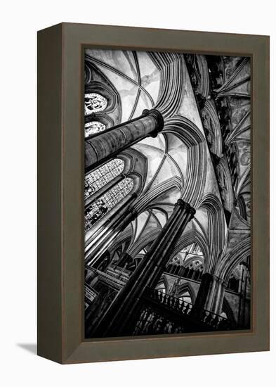 Interior View of Cathedral Vaulting-Rory Garforth-Framed Premier Image Canvas