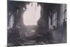 Interior View of Middle Temple Hall, City of London, after an Air Raid, C1941-null-Mounted Photographic Print