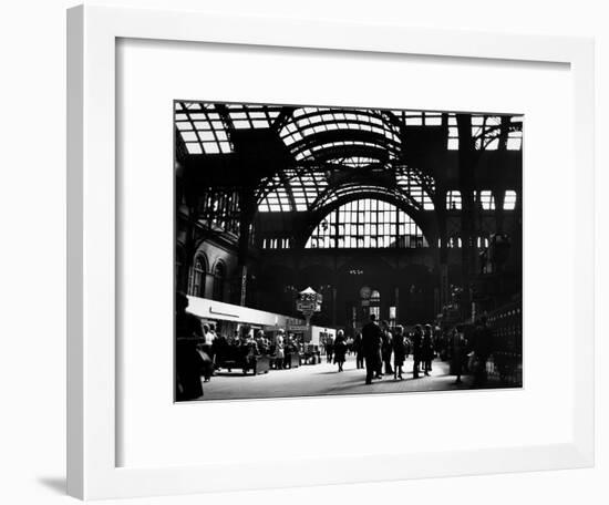 Interior View of Penn Station-Walker Evans-Framed Photographic Print