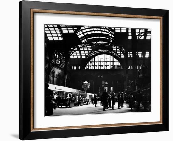 Interior View of Penn Station-Walker Evans-Framed Photographic Print