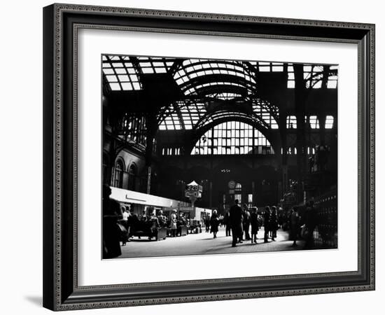 Interior View of Penn Station-Walker Evans-Framed Photographic Print