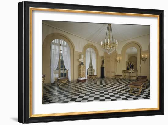 Interior View of the Castle of Malmaison: Billiard-null-Framed Giclee Print