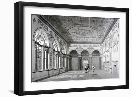 Interior View of the Court Room at the Bank of England, City of London, C1790-Thomas Malton II-Framed Giclee Print