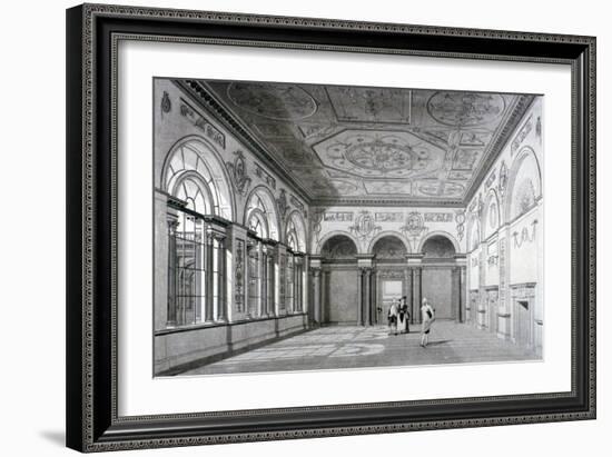 Interior View of the Court Room at the Bank of England, City of London, C1790-Thomas Malton II-Framed Giclee Print