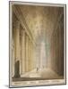 Interior View of the Egyptian Hall, Mansion House, City of London, 1820-Charles Wild-Mounted Giclee Print