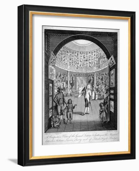 Interior View of the Leverian Museum, Albion Place, Southwark, London, C1795-William Skelton-Framed Giclee Print