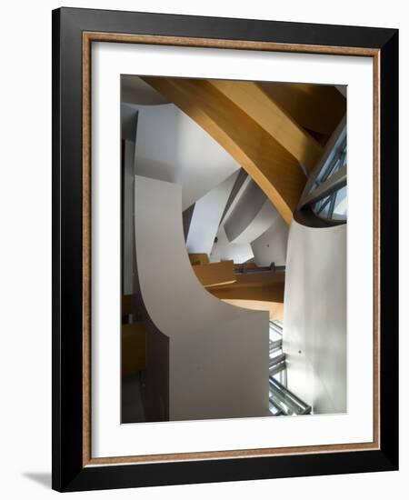 Interior, Walt Disney Concert Hall, Part of Los Angeles Music Center, Downtown-Ethel Davies-Framed Photographic Print