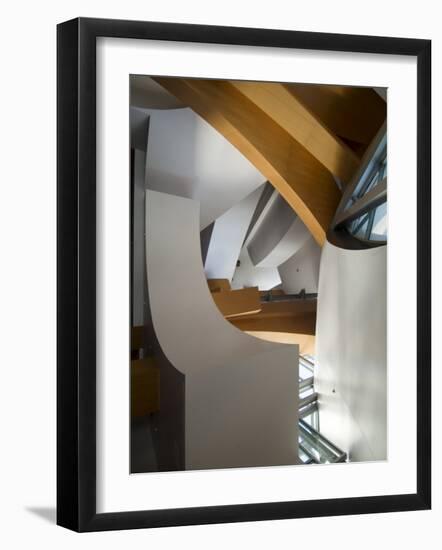 Interior, Walt Disney Concert Hall, Part of Los Angeles Music Center, Downtown-Ethel Davies-Framed Photographic Print