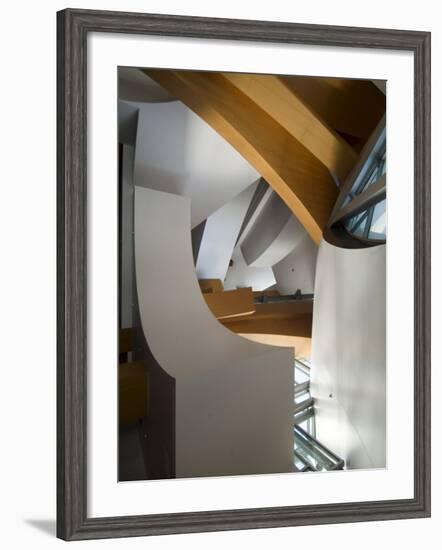 Interior, Walt Disney Concert Hall, Part of Los Angeles Music Center, Downtown-Ethel Davies-Framed Photographic Print