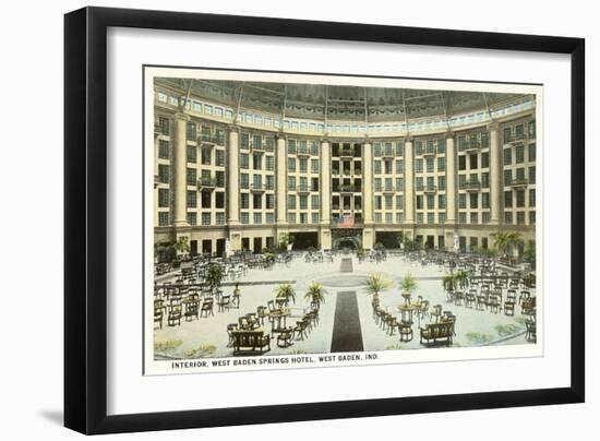 Interior, West Baden Springs, Indiana-null-Framed Premium Giclee Print