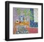 Interior with a Dog, 1934-Henri Matisse-Framed Art Print