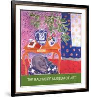 Interior with Dog-Henri Matisse-Framed Collectable Print