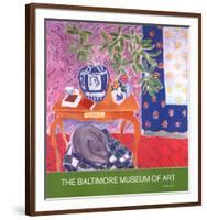Interior with Dog-Henri Matisse-Framed Collectable Print