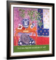 Interior with Dog-Henri Matisse-Framed Collectable Print