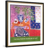 Interior with Dog-Henri Matisse-Framed Collectable Print