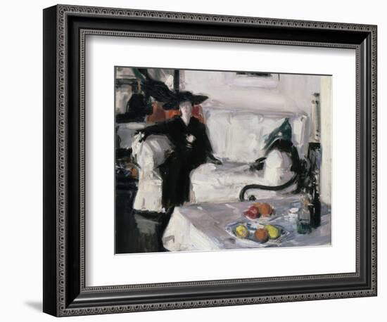 Interior with Figure, 1914-15-Francis Campbell Boileau Cadell-Framed Giclee Print