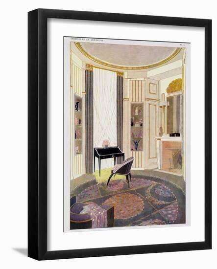 Interior with Furniture-Emile Jacques Ruhlmann-Framed Giclee Print