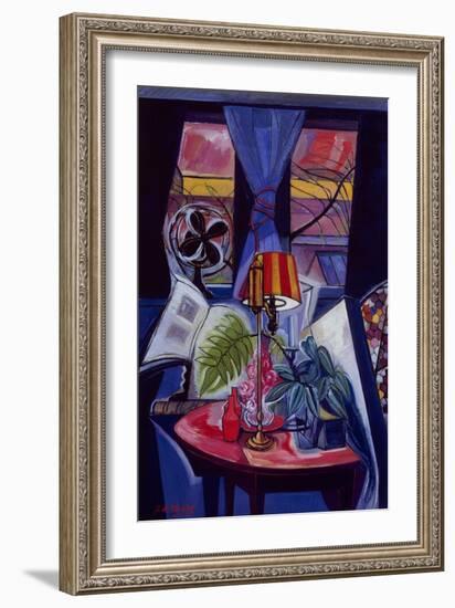 Interior with Lamp-Roy De Maistre-Framed Giclee Print