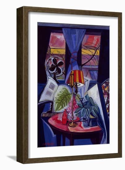 Interior with Lamp-Roy De Maistre-Framed Giclee Print