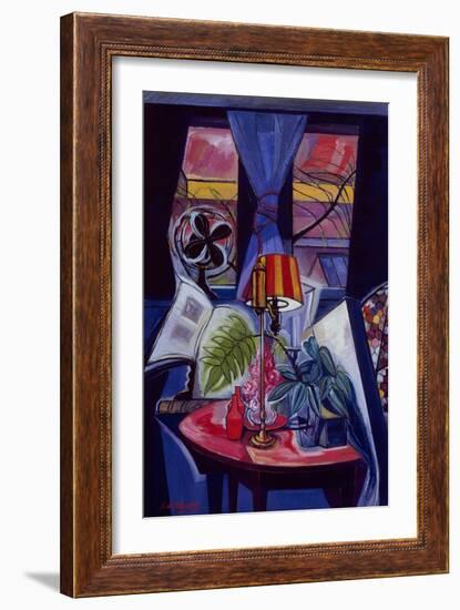 Interior with Lamp-Roy De Maistre-Framed Giclee Print