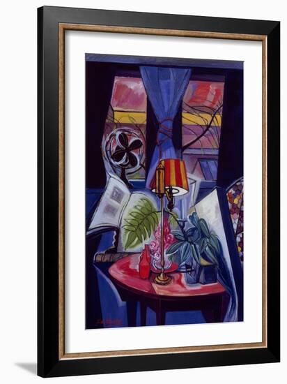 Interior with Lamp-Roy De Maistre-Framed Giclee Print