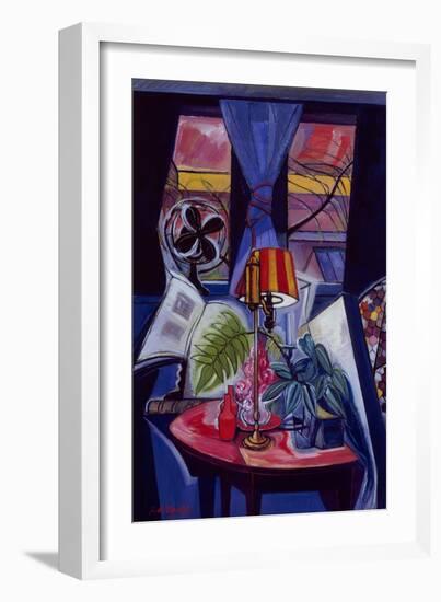 Interior with Lamp-Roy De Maistre-Framed Giclee Print