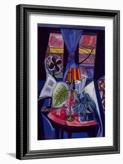 Interior with Lamp-Roy De Maistre-Framed Giclee Print