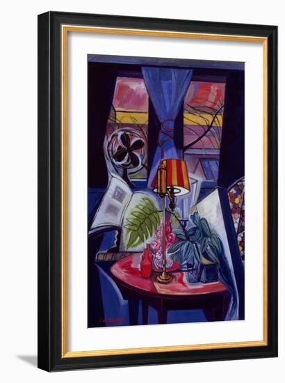Interior with Lamp-Roy De Maistre-Framed Giclee Print