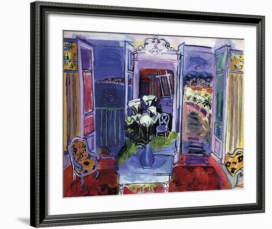 Interior with Open Windows-Raoul Dufy-Framed Giclee Print