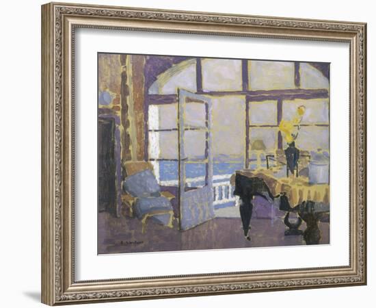 Interior with Piano-Fernand Lantoine-Framed Giclee Print