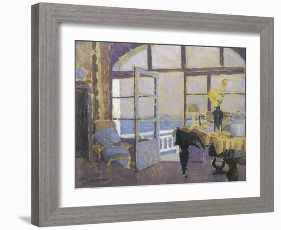 Interior with Piano-Fernand Lantoine-Framed Giclee Print