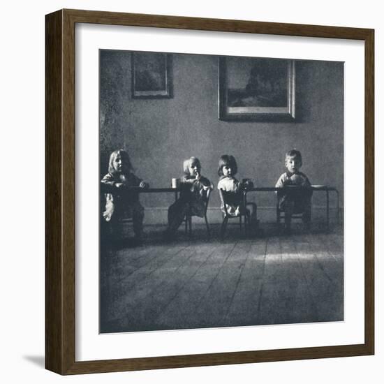 'Interior with seated figures', 1941-Cecil Beaton-Framed Photographic Print