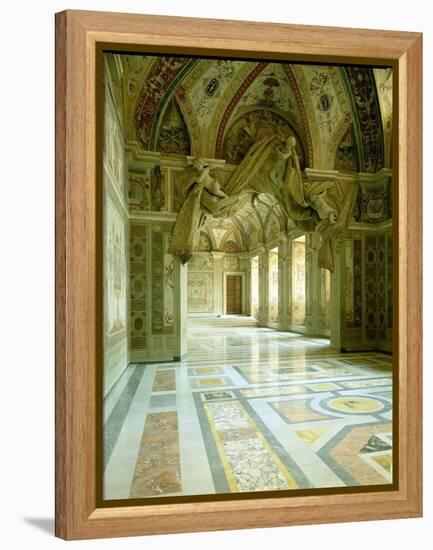 Interior with View of Sculpted Angels-Giovanni Lorenzo Bernini-Framed Premier Image Canvas
