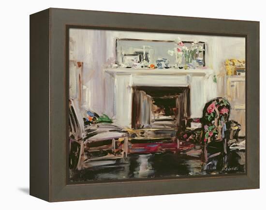 Interior-Francis Campbell Boileau Cadell-Framed Premier Image Canvas