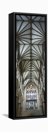 Interiors of a Church, St. Giles Cathedral, Royal Mile, Edinburgh, Scotland-null-Framed Premier Image Canvas