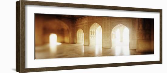 Interiors of a Hall, Agra Fort, Agra, Uttar Pradesh, India-null-Framed Photographic Print