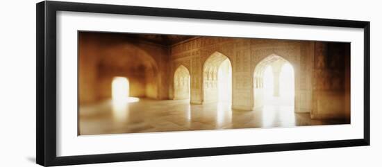 Interiors of a Hall, Agra Fort, Agra, Uttar Pradesh, India-null-Framed Photographic Print