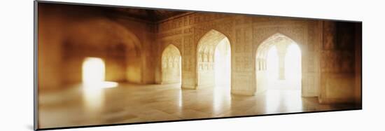 Interiors of a Hall, Agra Fort, Agra, Uttar Pradesh, India-null-Mounted Photographic Print