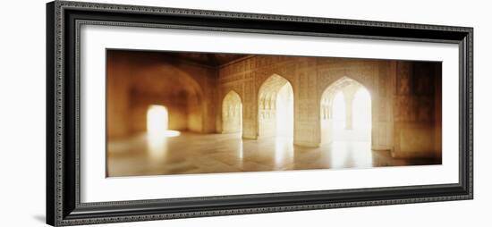 Interiors of a Hall, Agra Fort, Agra, Uttar Pradesh, India-null-Framed Photographic Print