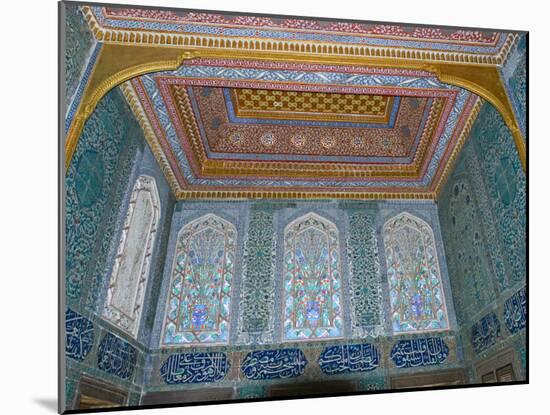 Interiors of a Palace, Topkapi Palace, Istanbul, Turkey-null-Mounted Photographic Print