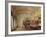 Interiors of the Winter Palace, the Guardroom, 1864-Eduard Hau-Framed Giclee Print