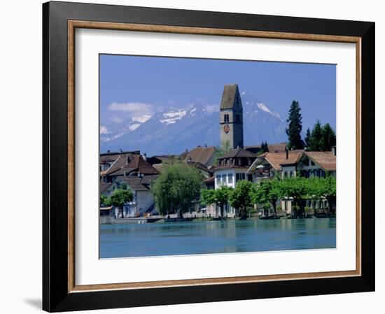 Interlaken, Jungfrau Region, Bernese Oberland, Swiss Alps, Switzerland, Europe-Roy Rainford-Framed Photographic Print