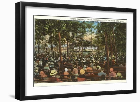 Interlochen Bowl, Traverse City, Michigan-null-Framed Art Print