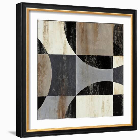 Interlocking Circles II-Liz Jardine-Framed Art Print